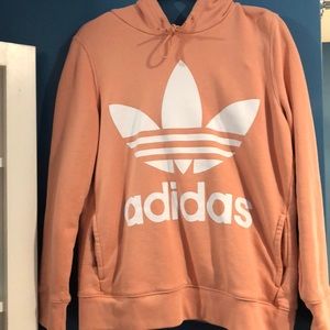 ADIDAS peach hoodie